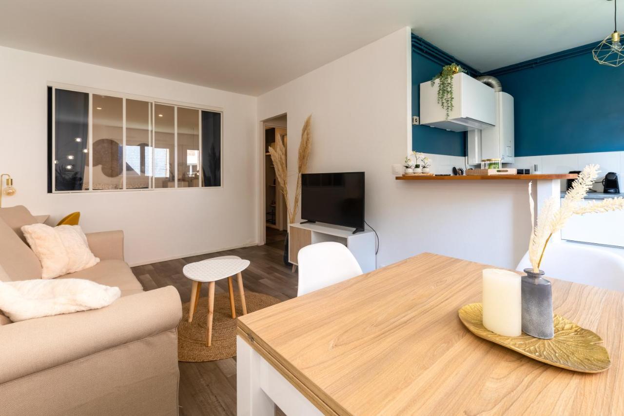 Hygge - Superbe Apt Renove Rouen Gare Avec Parking Privatif 아파트 외부 사진