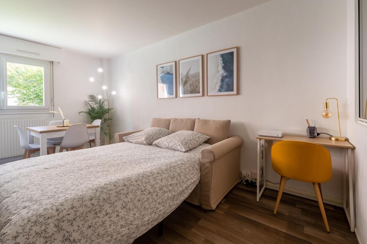 Hygge - Superbe Apt Renove Rouen Gare Avec Parking Privatif 아파트 외부 사진