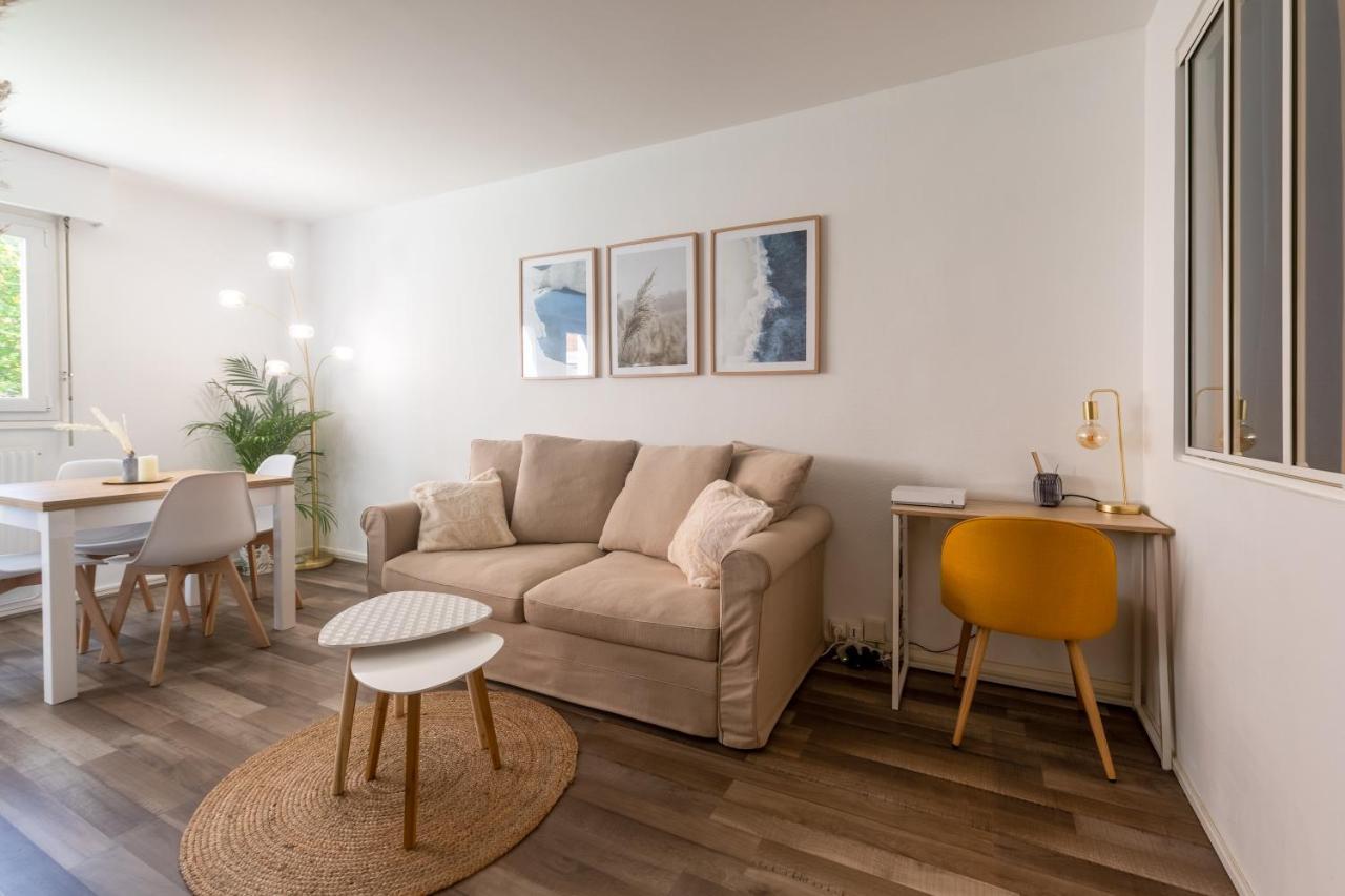 Hygge - Superbe Apt Renove Rouen Gare Avec Parking Privatif 아파트 외부 사진